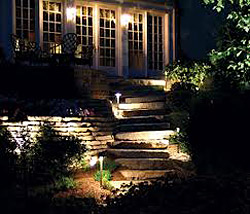 Outdoor Lighting Design, Bedford MA