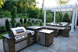 Outdoor Kitchen & BBQ, Brookline, MA