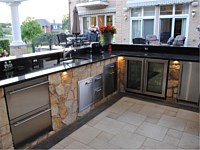 Outdoor Kitchen, BBQ, Burlington, MA