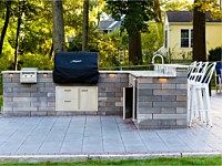 Outdoor Kitchen, BBQ, Concord, MA