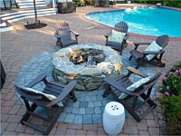 Fire Pit and Fireplace