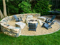 Fire Pit and Fireplace