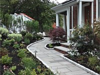 Walkway, Steps, Planters, Weston, MA