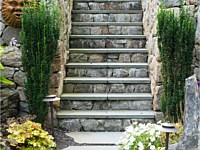 Walkway, Steps, Planters, Carlisle, MA