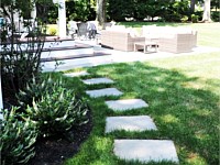 Walkway, Steps, Planters, Winchester, MA