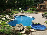 Inground Pools & Spas, Waterfalls, Brookline, MA Inground Pools & Spas, Brookline, MA