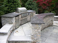 Outdoor Kitchen & BBQ, Brookline, MA