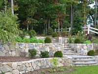 Retaining Walls, Wayland, MA