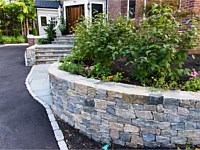 Retaining Wall, Winchester, MA